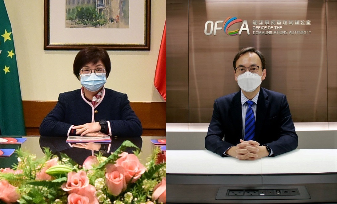 Reunião Bilateral entre os CTT e o Gabinete da Autoridade das Comunicações de Hong Kong